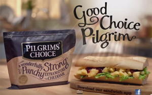 Commercial still for Pilgrims Choice