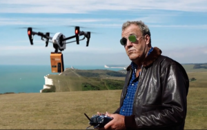 Jeremy Clarkson in the Amazon Fire Stick commercial