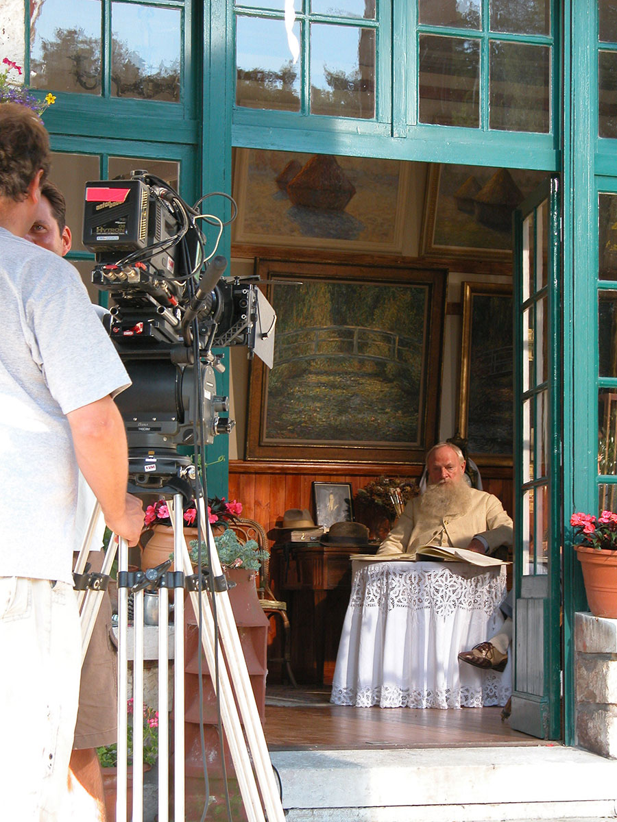 Production still from The Impressionists - production design by Jan Walker